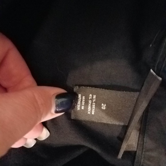 Lane Bryant Leopard Print/Black Button up … - Picture 6 of 8